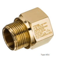 REDUCER, PG21  - M20 NICKEL PLATED BRASS