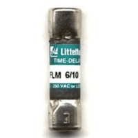 FUSE, LIT 10.3X38MM SLOW , 250V 600MA