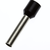 CRIMPTECH CORD END TERMINAL, 6MM2 X 12MM, BLACK