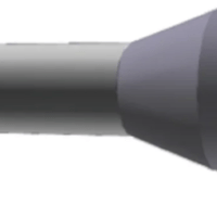 CRIMPTECH CORD END TERMINAL, 4MM2 GREY 12MM