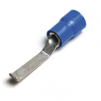 CRIMPTECH PRE-INS TERMINAL, LIP-BLADE, RED, 4.6MM