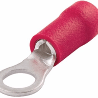 CRIMPTECH PRE-INS TERMINAL, RING, RED, M5
