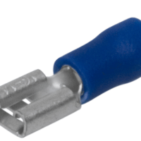 CRIMPTECH PRE-INS TERMINAL SGRIP, BLUE, 4.8MM