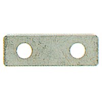 Cross-connector (terminal), when screwed in, Number of poles: 2, Pitch, in mm: 55.00, Insulated: No, 520 A, grey