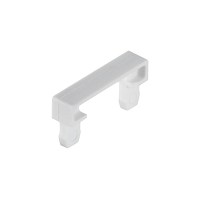 Terminal cover, PA 66, yellow, Height: 19.8 mm, Width: 4.5 mm, Depth: 9.6 mm