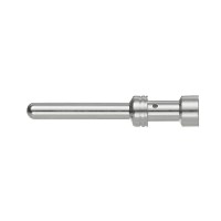Contact (industry plug-in connectors), Pin, HE, HEE, HQ, MixMate, 4 mm², 2.5 mm, turned