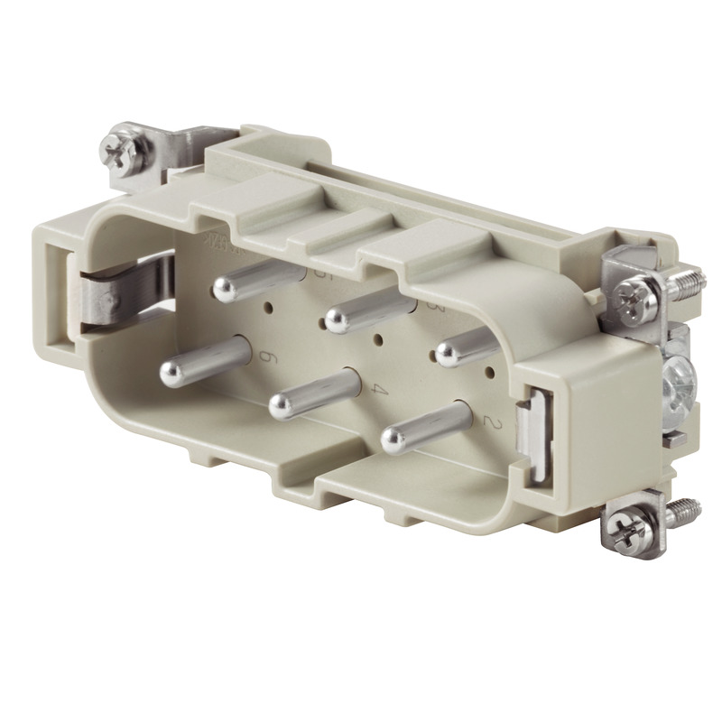 MALE INSERT SCREW CONNECTION HDC-HSB-6SS SIZE 6