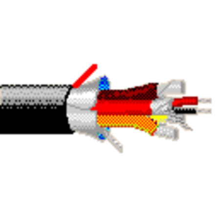 AUDIO SNAKE ANALOGUE AUDIO 24AWG-2PR, TC, INDIV. SHIELDED