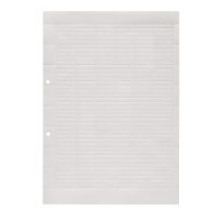 TERMINAL MARKERS, 27X6.3MM, WHITE, ESO 7 DIN A4 WS