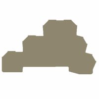 END PLATE, SAK SERIES, AP DLD2.5 DB