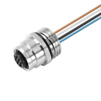 BUILT IN PLUGS FRONT MOUNTING SAIE-M12B-4-0.5U-M16