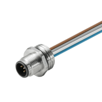 BUILT IN PLUGS M12 5PIN SAIE-M12S-5-0.5U-M16