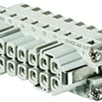 HDC INSERT, FEMAIL, 250V HDC HA 16 FT