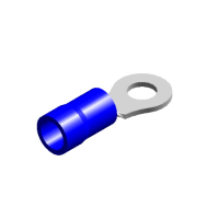 CRIMPTECH PRE-INS TERMINAL, RING, YELLOW, M10