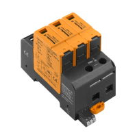 SURGE ARRESTER, LOW VOLTAGE, VPU AC II 3 R 300V/50KA