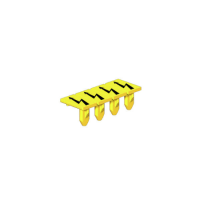 WARNING LABELS A-SERIES AAM 2.5 YELLOW FLASH