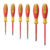 SCREWDRIVER SET, INSULATED SDI SET S2.5-5.5/PH1/2