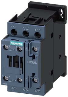 CONTACTOR, AC3 11KW 25A 3P 1NO+1NC 110VAC 50HZ