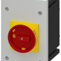 MOULDED PLASTIC ENCLOSURE, EMERGENCY STOP