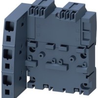 BUSBAR, 3-PHASE LEFT INFEED 2X CIRCUIT BREAKER