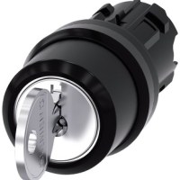 KEY-OPERATED SWITCH, 22MM PLASTIC