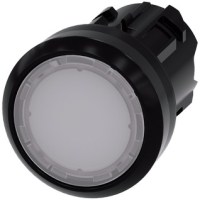 PUSHBUTTON, 22MM PLASTIC, ILLUM., WHITE