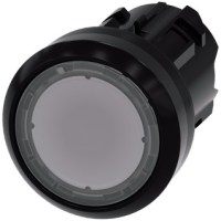 PUSHBUTTON, 22MM PLASTIC, ILLUM., CLEAR