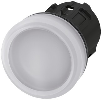 INDICATOR LIGHT, 22MM PLASTIC, WHITE