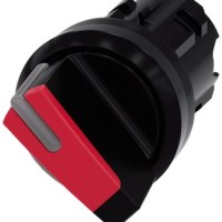 SELECTOR SWITCH, 22MM PLASTIC ILLUM., RED