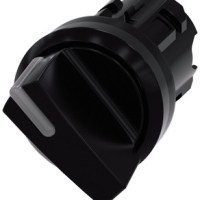 SELECTOR SWITCH, 22MM PLASTIC ILLUM., BLACK