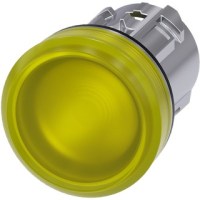 INDICATOR LIGHT, 22MM METAL, YELLOW