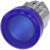 INDICATOR LIGHT, 22MM METAL, BLUE