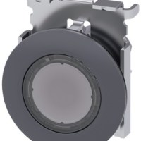 PUSHBUTTON, 22MM METAL, ILLUM., MATTE CLEAR