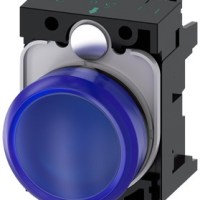 INDICATOR LIGHT, 22MM PLASTIC, LED 24VAC/DC, BLUE
