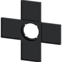 LABEL HOLDER, 22MM, 27X27MM COORDINATE SWITCH, 4 POSITION