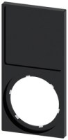 LABEL HOLDER, 22MM, 27X27MM RECTANGULAR BOTTOM