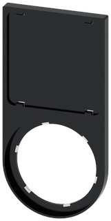 LABEL HOLDER, 22MM, 27X27MM ROUNDED BOTTOM