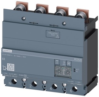 RCD-MODULE RCD520, 4P, I=250A U=127-480V – CSL Connect