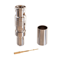 MICRO BNC 12GHz RG59 3pc Crimp