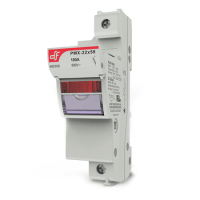 FUSE, 22X58 DIN HOLDER 690V, 125A 3 POLE