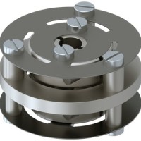 SPRING DISK COUPLING 6/6MM
