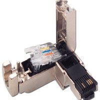 FASTCONNECT RJ45 PLUG 90DEG 100MBPS