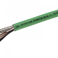 CABLE, HYBRID INDUSTRIAL ETHERNET, PER MTR