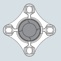 UNIVERSAL MOUNTING ADAPTOR 2" BSP