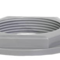 LOCKNUT, PLASTIC, 2"NPT NYLON