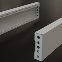 VX BASE/PLINTH TRIM PANEL, SIDE,RAL 9005