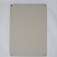 ENCLOSURE GEAR PLATE, 110 X 54 X 4 GREY