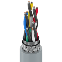 RS485 DATA 2PR 24AWG PE/PVC OS+TCB PVC CHROME