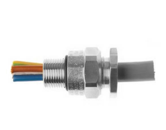 COMPRESSION GLAND 0.9MM - 6.0MM M20 NICKEL PLATED BRASS