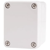 ENCLOSURE, S SERIES ABS GREY LID, 50X65X55